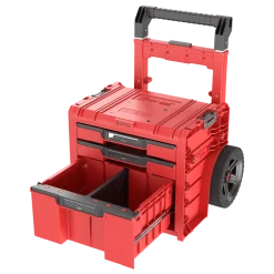 Skrzynia z szufladami Qbrick System PRO CART 2.0 PLUS DRAWER 3 RED Ultra HD Custom