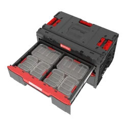 Skrzynia z szufladami Qbrick System ONE 2.0 DRAWER 2 TOOLBOX PROMO Compact Organizers SET