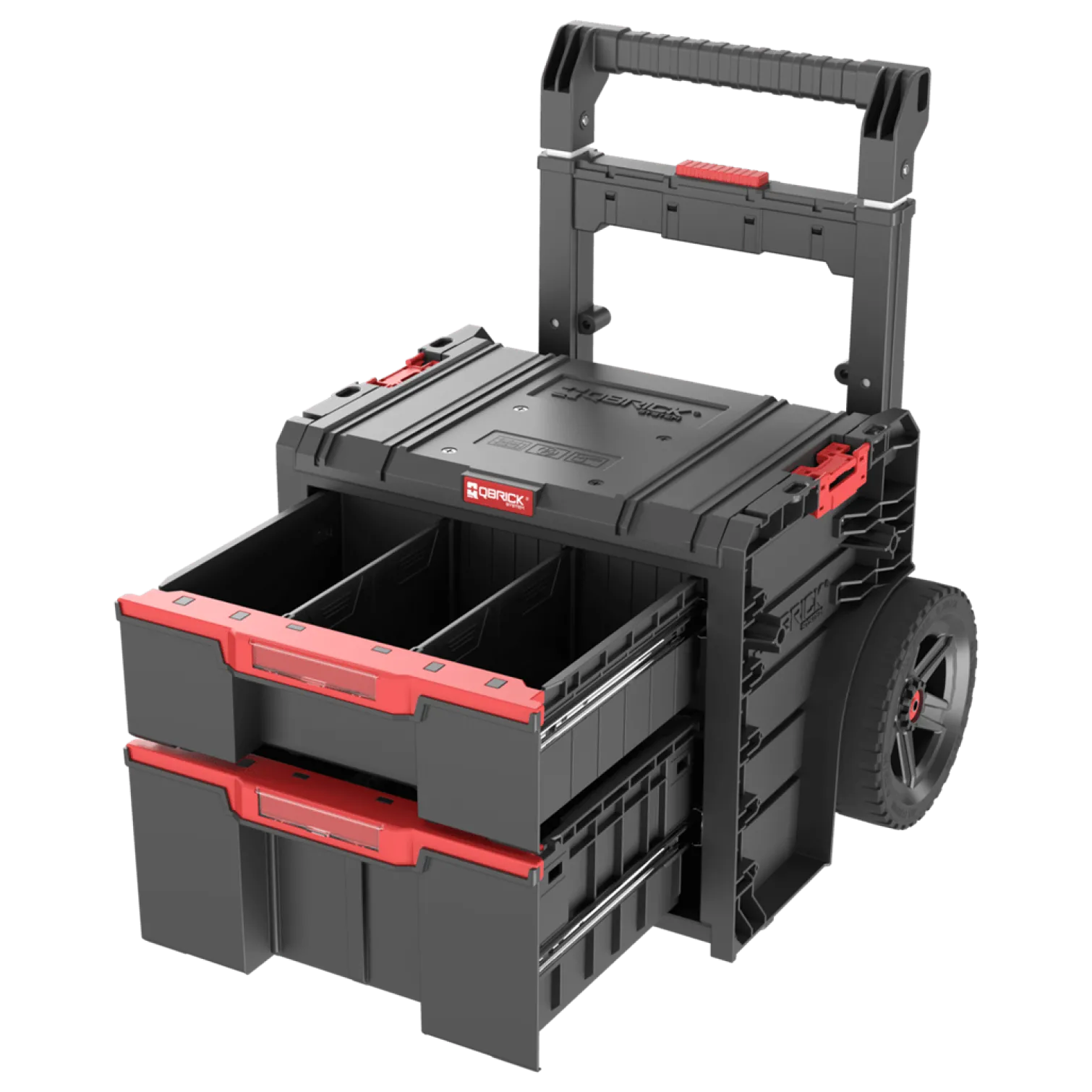 Skrzynia z szufladami Qbrick System PRO CART 2.0 PLUS DRAWER 2