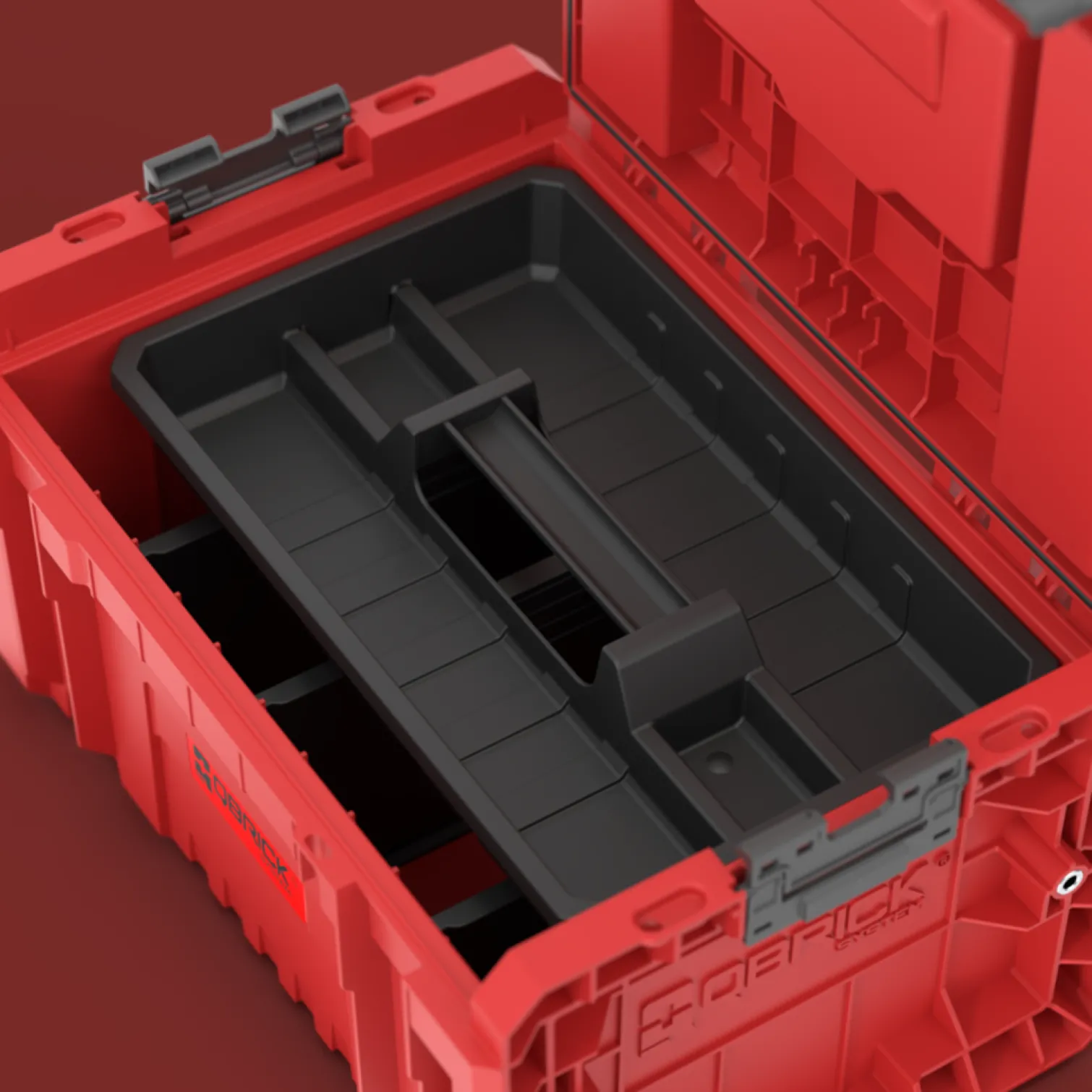 Skrzynka narzędziowa Qbrick System PRO 2.0 TOOLBOX PROFI RED Ultra HD