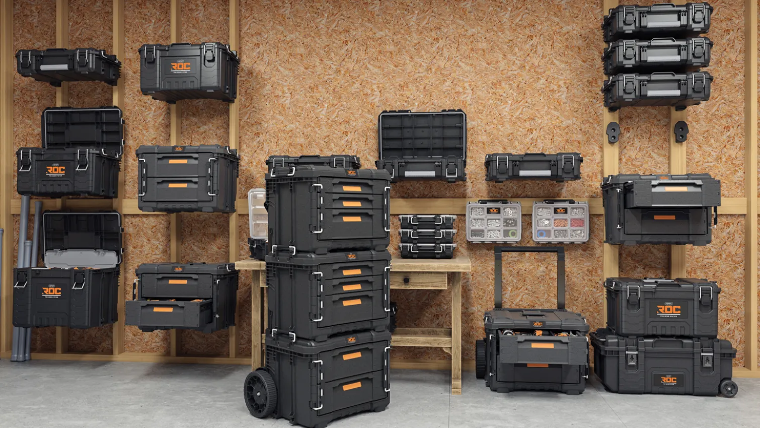 Skrzynka XL z 2 szufladami Keter ROC PRO GEAR 2.0 17212781
