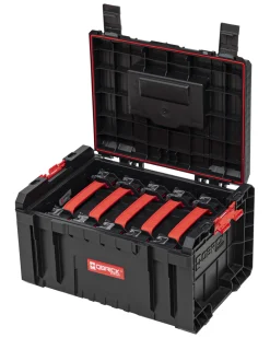 Skrzynka z 5 organizerami Qbrick System PRO 2.0 TOOLBOX + 5x PRO ORGANIZER MULTI