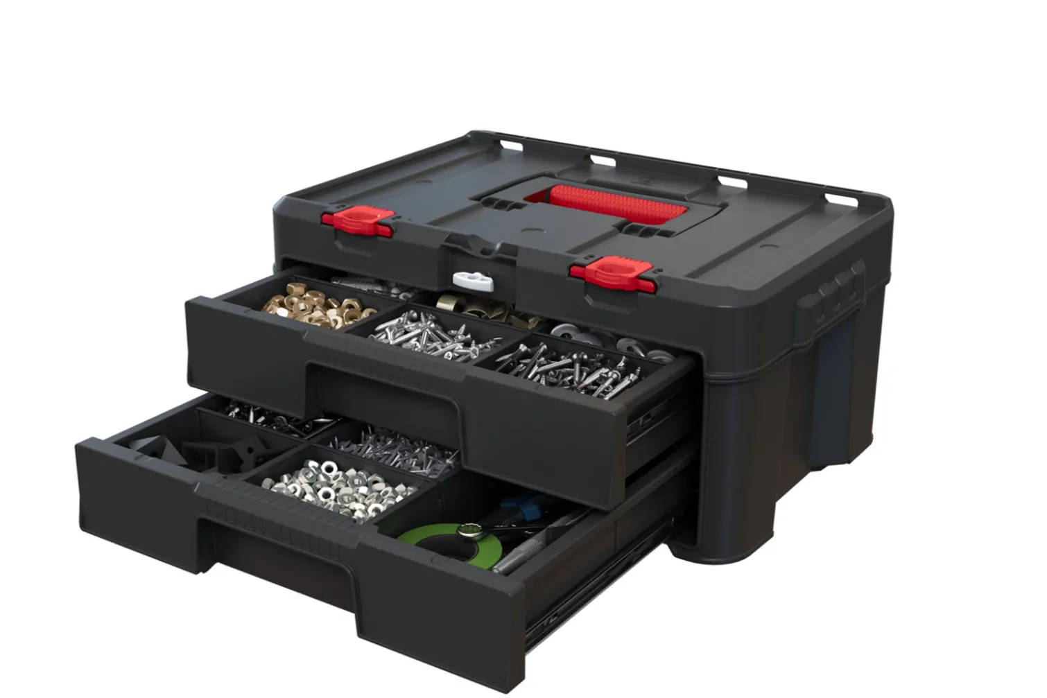 Skrzynka z 2 szufladami Keter Stack'N'Roll