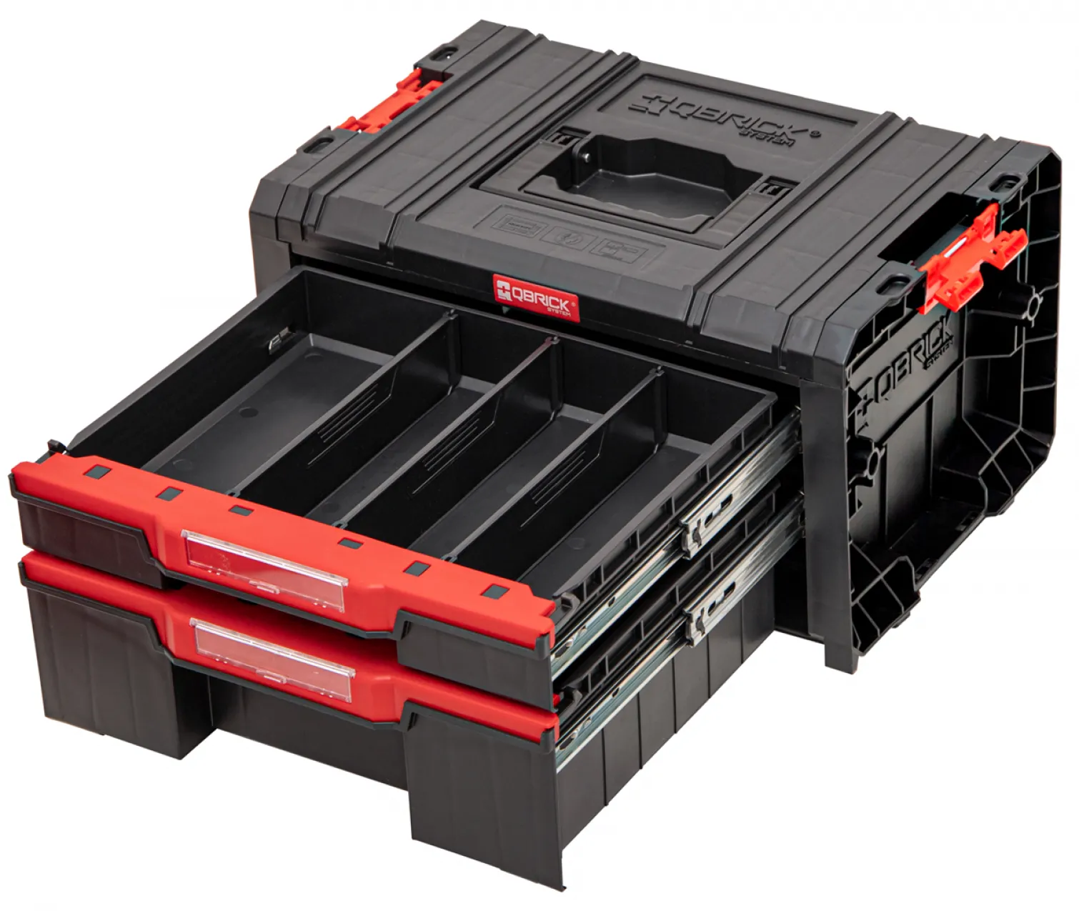 Skrzynka z szufladami Qbrick System PRO 2.0 DRAWER 2 TOOLBOX BASIC