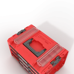 Skrzynka z szufladami Qbrick System PRO 2.0 DRAWER 3 TOOLBOX PROFI EXPERT RED Ultra HD Custom