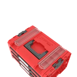 Skrzynka z szufladami Qbrick System PRO 2.0 DRAWER 3 TOOLBOX PROFI EXPERT RED Ultra HD Custom