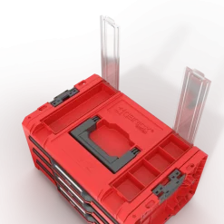 Skrzynka z szufladami Qbrick System PRO 2.0 DRAWER 3 TOOLBOX PROFI EXPERT RED Ultra HD Custom