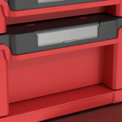Skrzynka z szufladami Qbrick System PRIME DRAWER 3 TOOLBOX EXPERT RED Ultra HD Custom