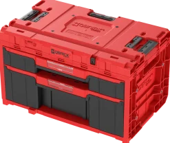 Skrzynka z szufladami Qbrick System ONE 2.0 DRAWER 2 Plus TOOLBOX EXPERT RED Ultra HD Custom
