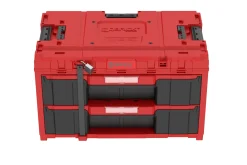 Skrzynka z szufladami Qbrick System ONE 2.0 DRAWER 2 TOOLBOX RED Ultra HD Custom