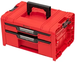 Skrzynka z szufladami Qbrick System PRO 2.0 DRAWER 2 TOOLBOX EXPERT RED Ultra HD Custom