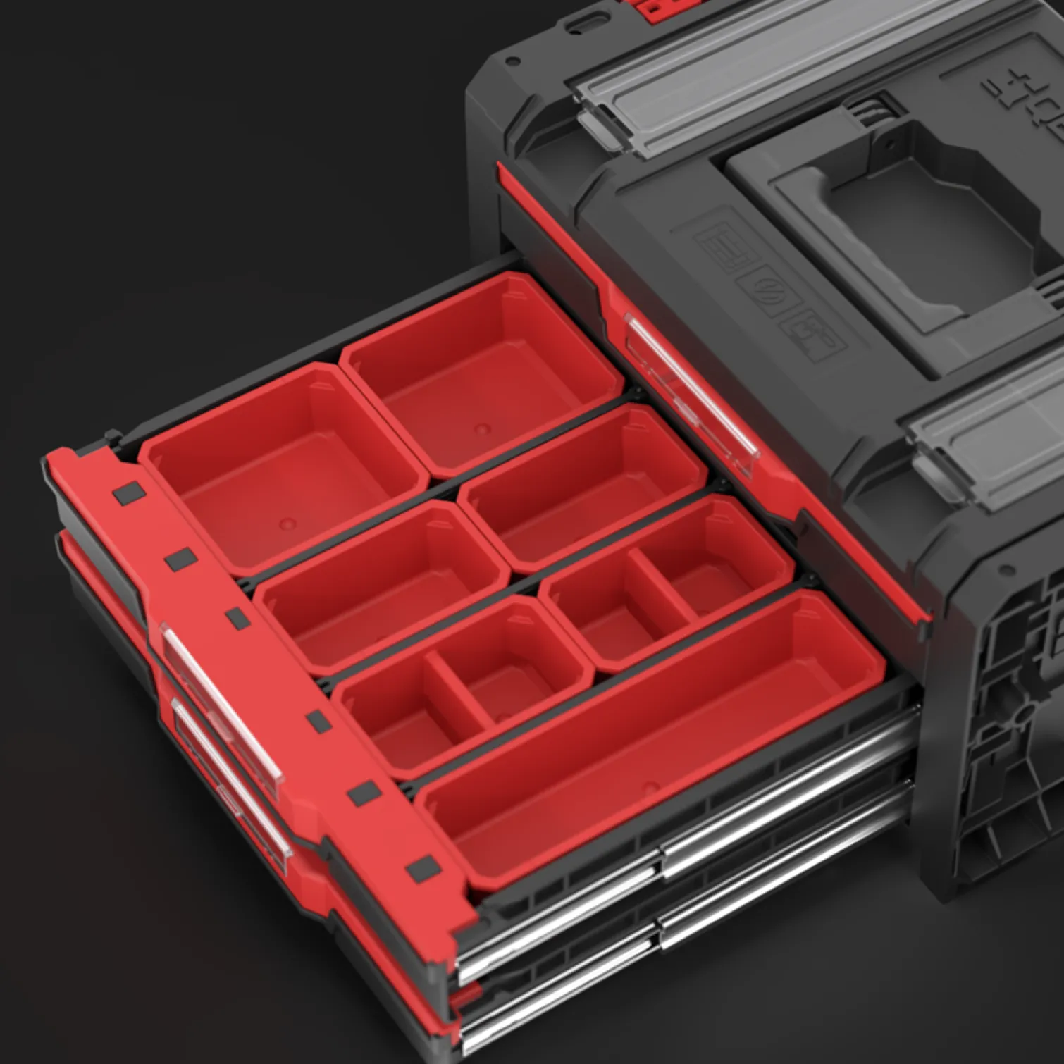 Skrzynka z szufladami Qbrick System PRO 2.0 DRAWER 3 TOOLBOX PROFI EXPERT