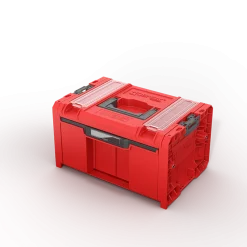 Skrzynka z szufladą Qbrick System PRO 2.0 DRAWER 1 TOOLBOX PROFI BASIC RED Ultra HD Custom