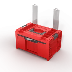 Skrzynka z szufladą Qbrick System PRO 2.0 DRAWER 1 TOOLBOX PROFI BASIC RED Ultra HD Custom