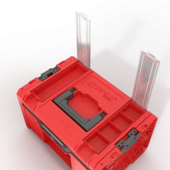 Skrzynka z szufladą Qbrick System PRO 2.0 DRAWER 1 TOOLBOX PROFI BASIC RED Ultra HD Custom