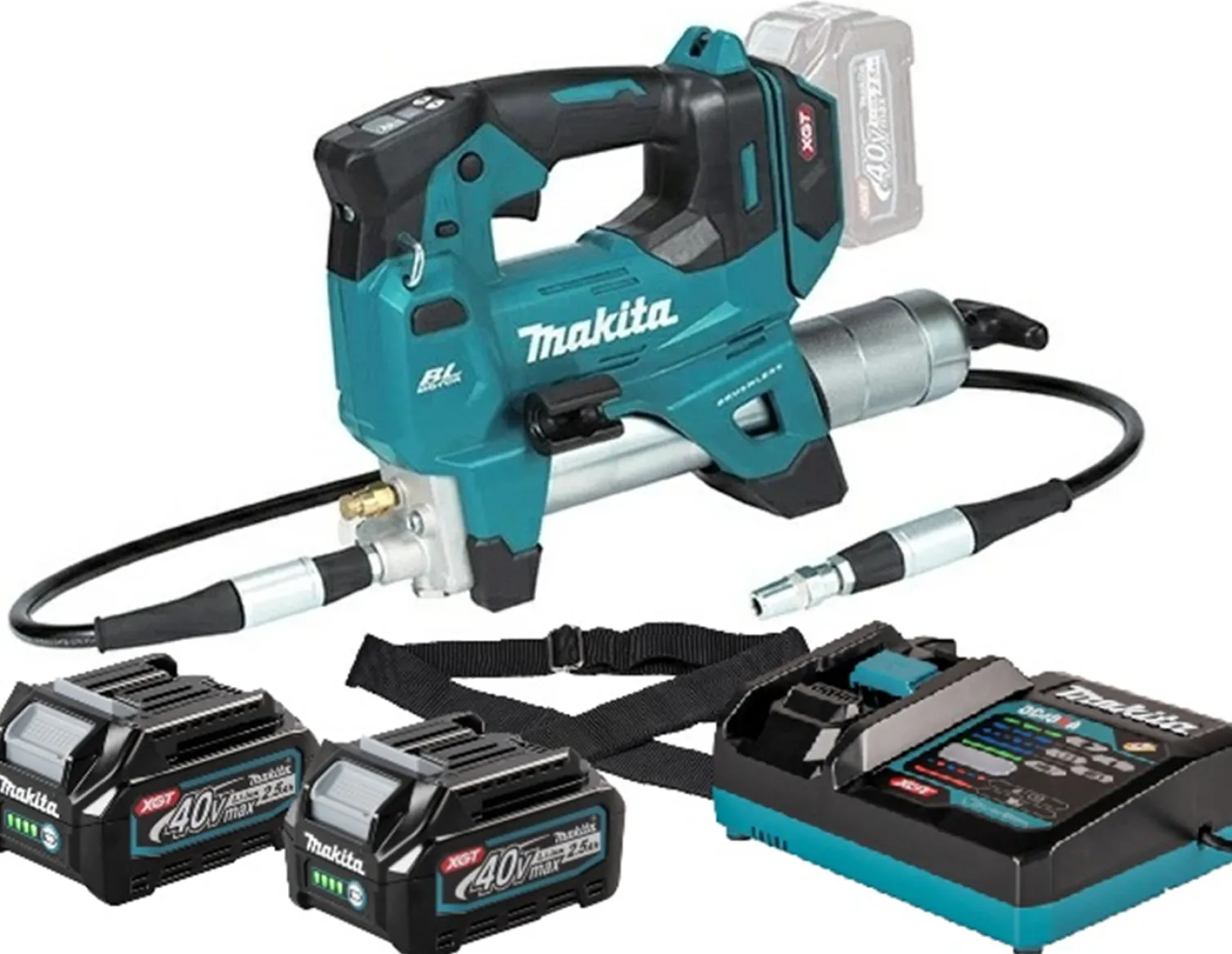 Smarownica akumulatorowa Makita XGT GP001GD201 2x2.5Ah