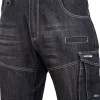 Spodenki wzmocnione jeans czarne L ce Lahti Pro L4070803