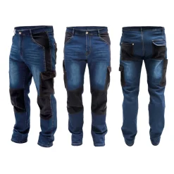 Spodnie jeans rozm.S, denim 280g/m2 Dedra BH45SP-S