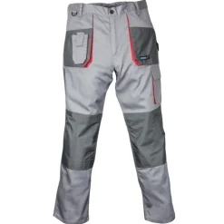 Spodnie ochronne S/48, szare, Comfort line 190g/m2 Dedra BH3SP-S