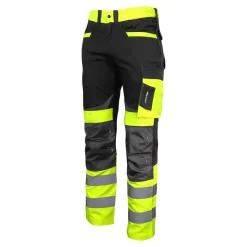 Spodnie ostrzegawcze czarno-żółte M Lahti Pro L4051102