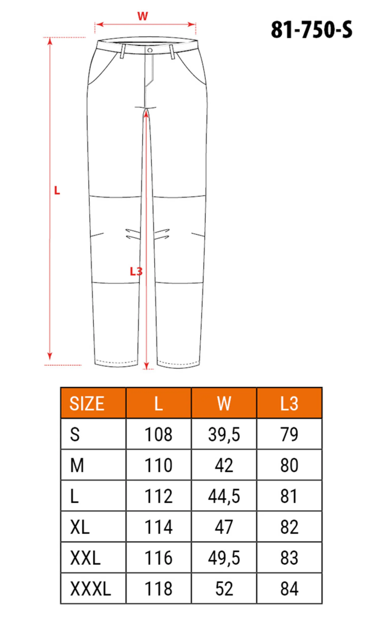 Spodnie ostrzegawcze softshell Neo 81-750
