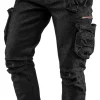 Spodnie robocze DENIM, czarne XXL Neo 81-233-XXL