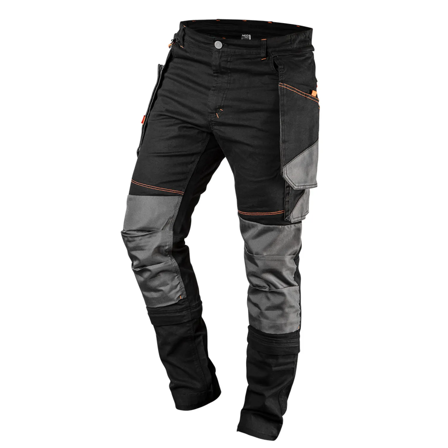 Spodnie robocze HD Slim, odpinane kieszenie Neo 81-239-S