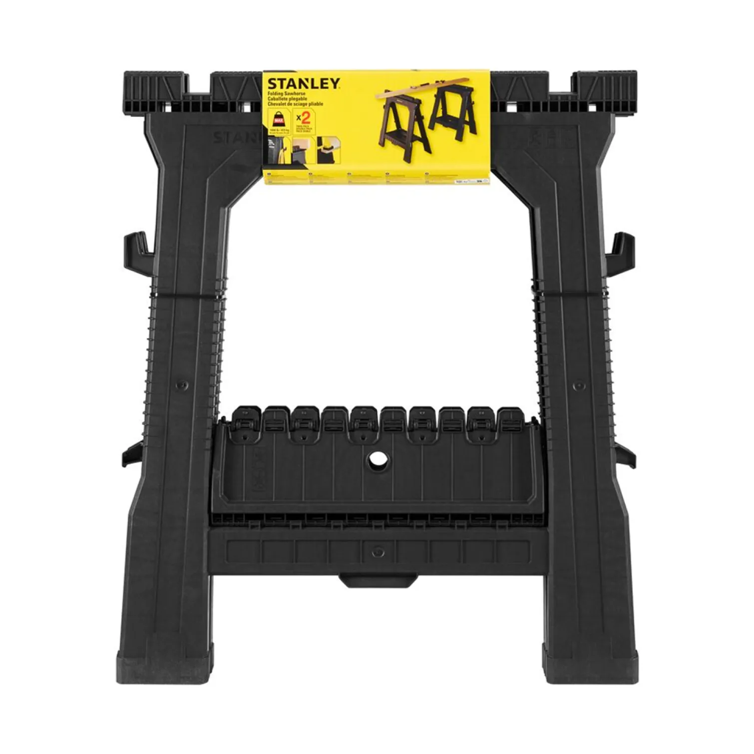 Stanley STST1-70713 Folding Sawhorse Twin Pack Stanley STST1-70713