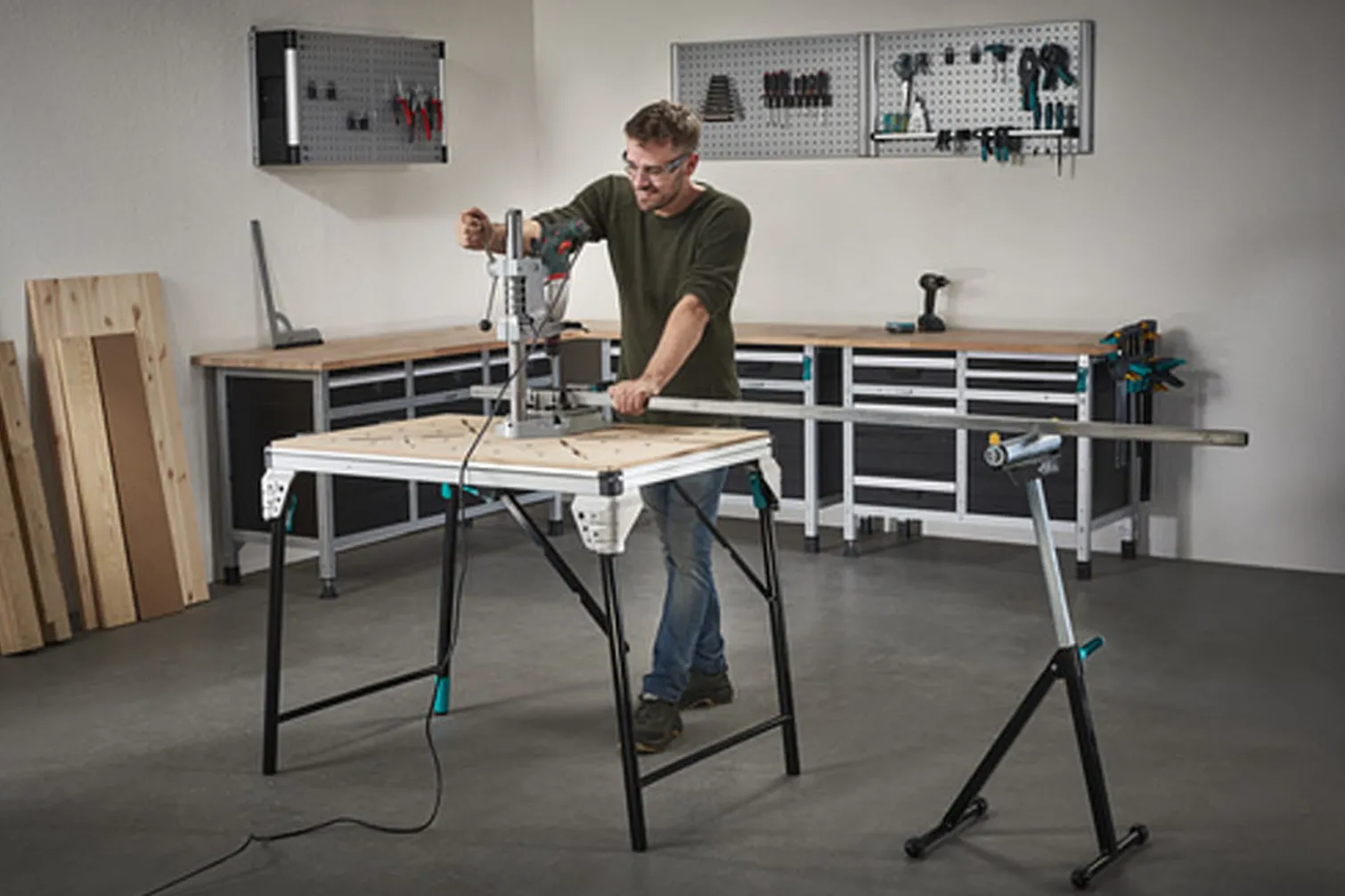 Stół roboczy Wolfcraft Master work 1600