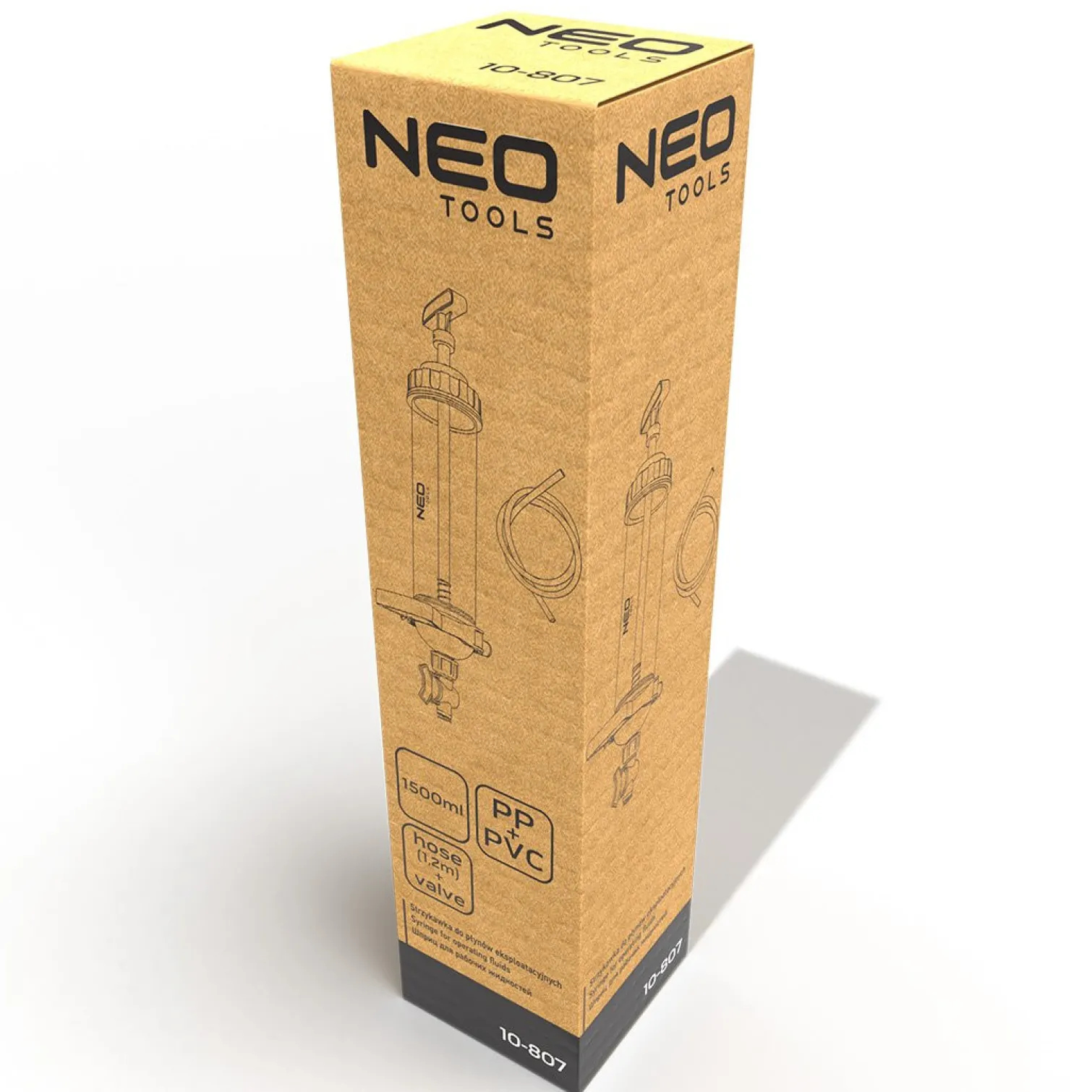 Strzykawka do płynów eksploatacyjnych 1500 ml Neo 10-807