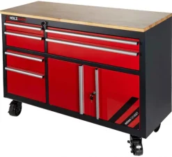 Stół warsztatowy oraz szafka narzędziowa, warsztatowa Holzmann WEWA1216SET