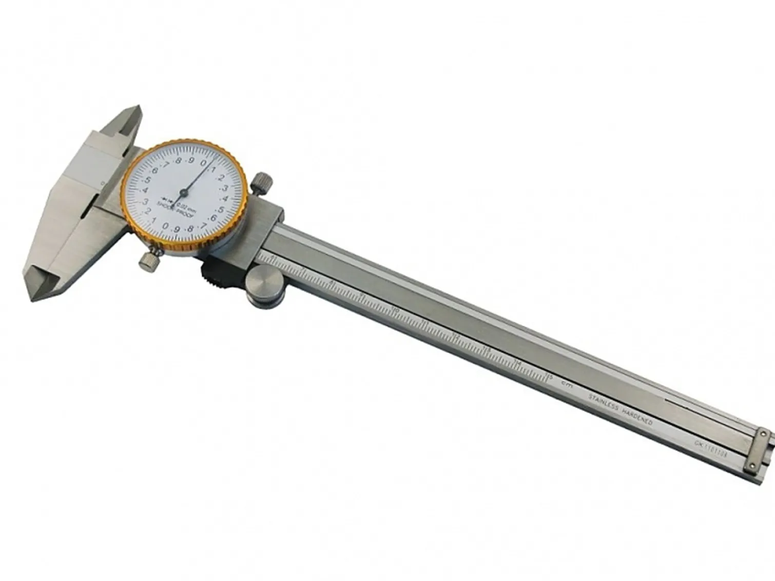 Suwmiarka zegarowa MAUa-z 150/0.02 inox Kmitex G070-020