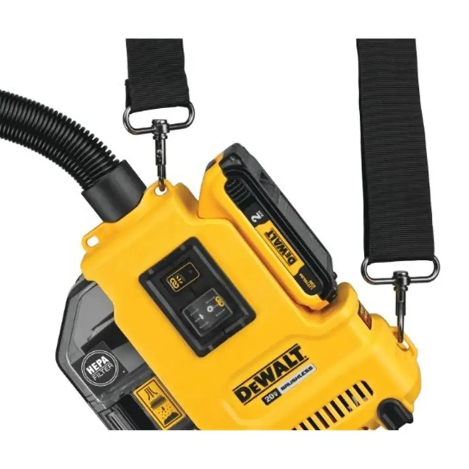 System do odsysania pyłu 18V DeWalt DWH161N