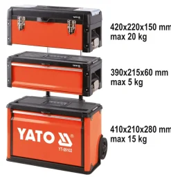 Szafka narzędziowa modułowa na kółkach Yato YT-09102