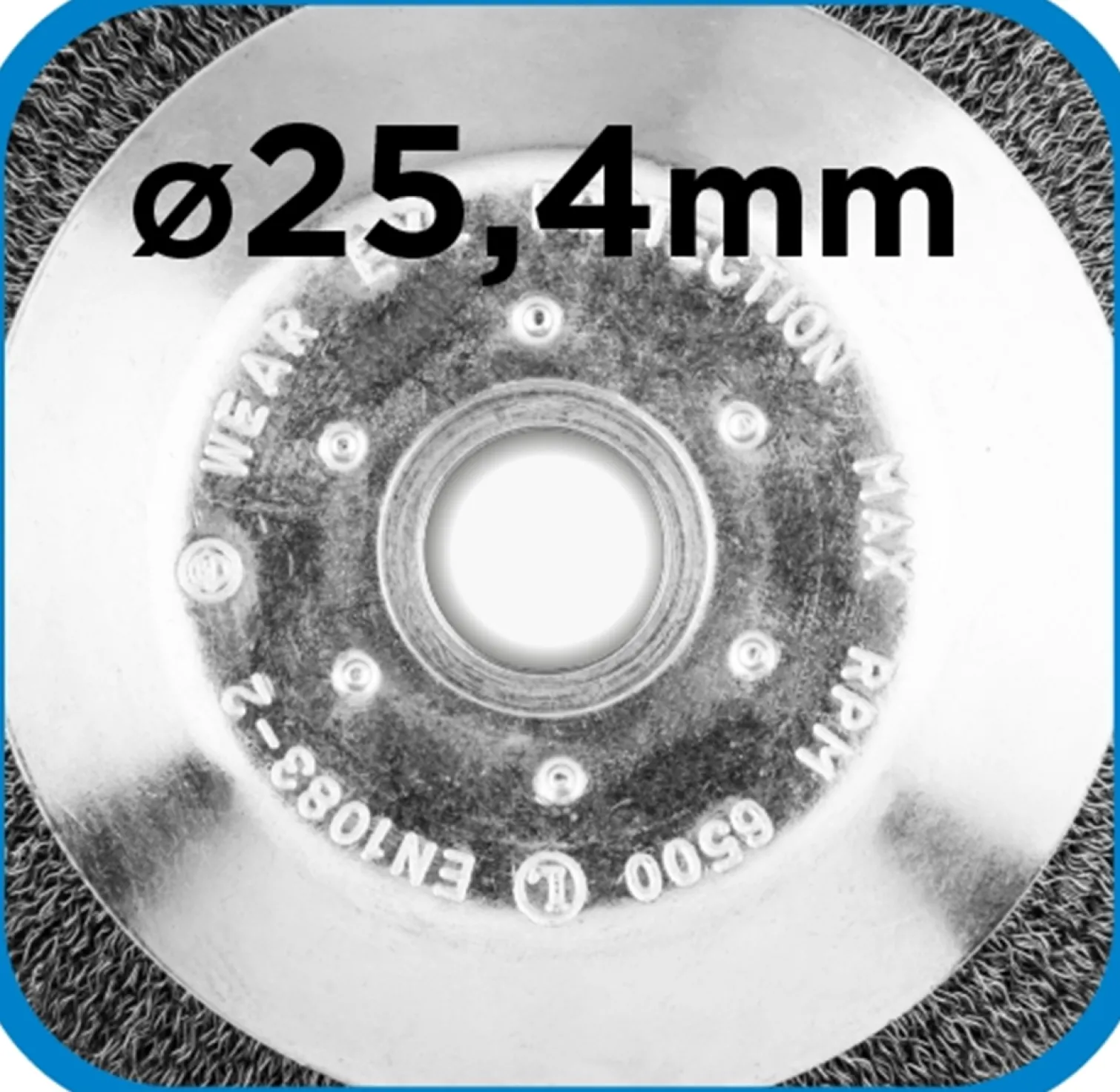 Szczotka druciana do kosy spalinowej 200x25,4mm Graphite 55H103