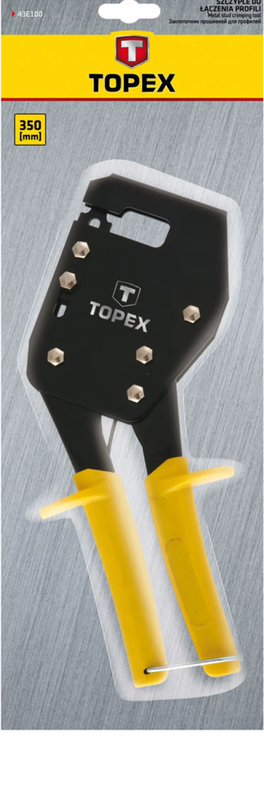 Szczypce do łączenia profili 260mm Topex 43E101