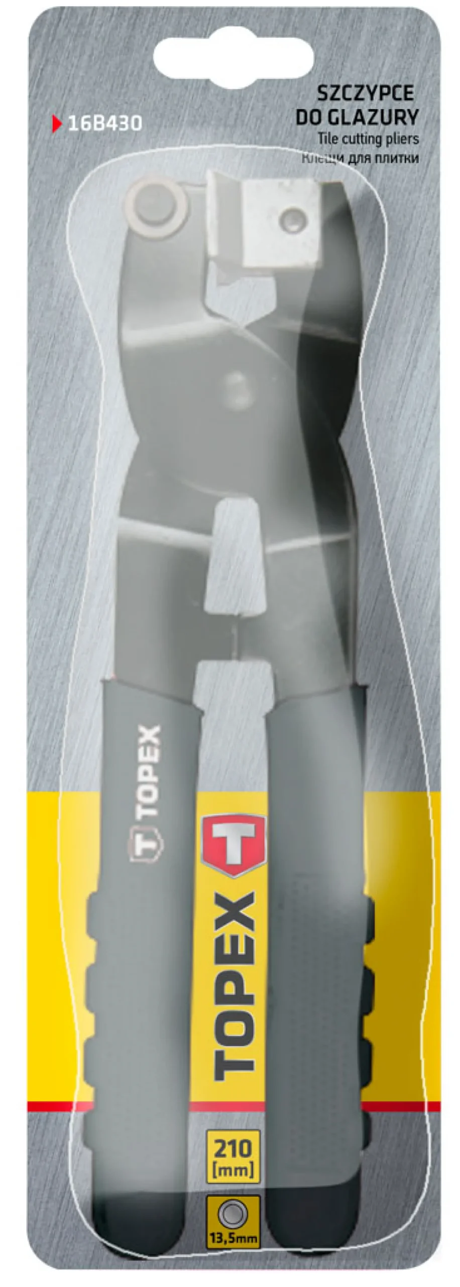 Szczypce do glazury 210mm Topex 16B430