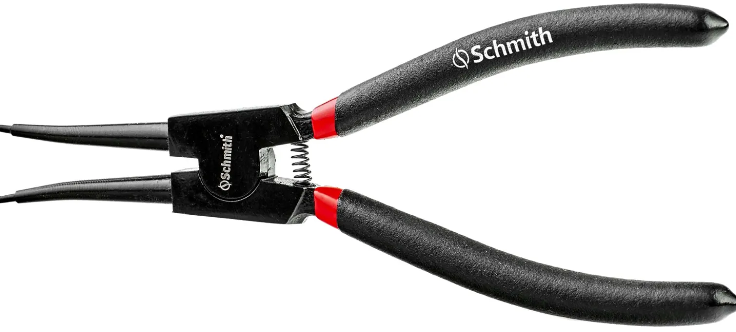 Szczypce do pierścieni seeger'a zewnętrzne proste 200mm Schmith SVS-ZP-200