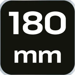 Szczypce wydłużone proste 180mm Neo 01-253