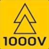 Szczypce wydłużone proste 1000V, 160mm Topex 32D513