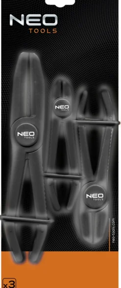 Szczypce zaciskowe z tworzywa 3szt. Neo 11-224