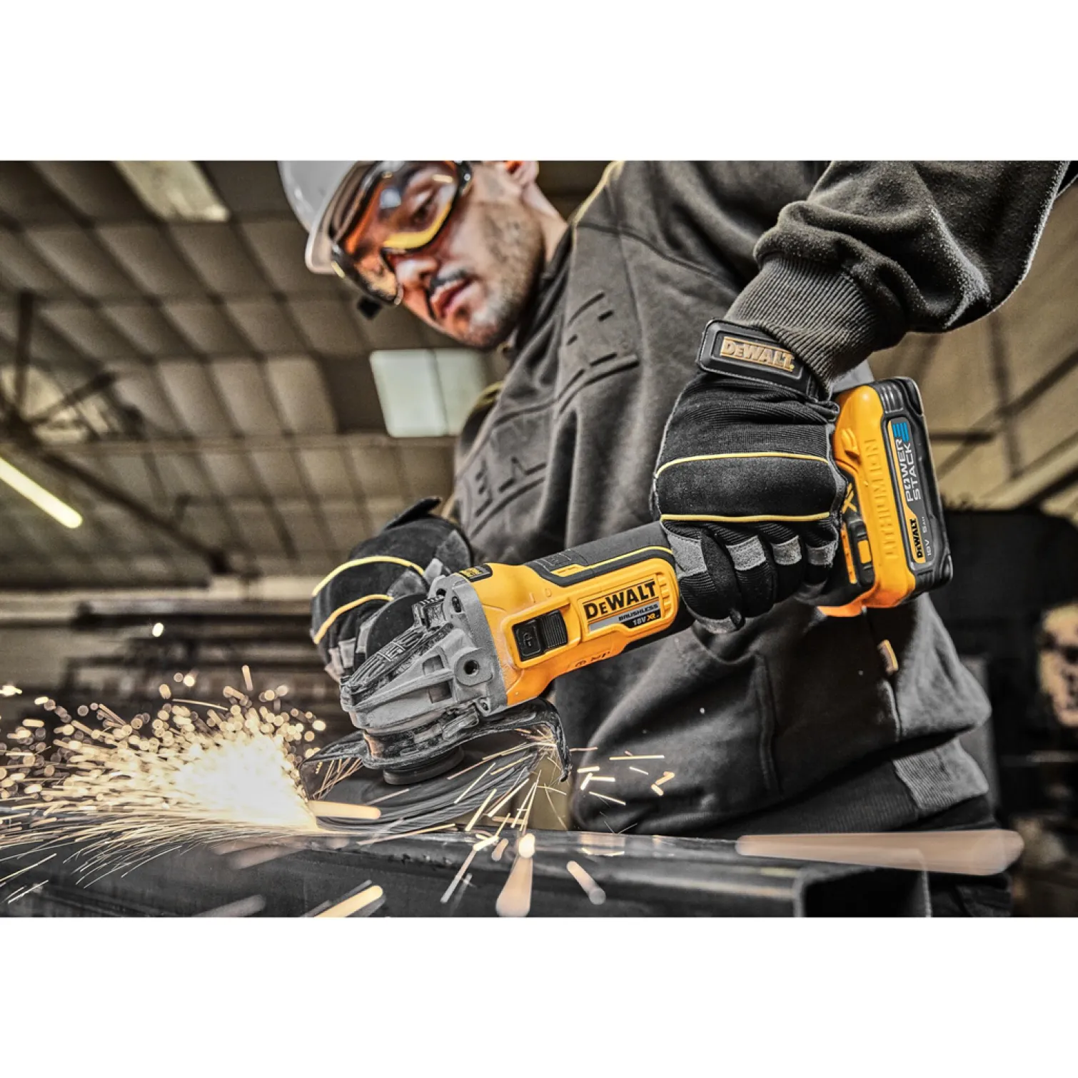 Szlifierka kątowa DeWalt DCG405H2T POWERSTACK 2x5,0Ah TSTAK II