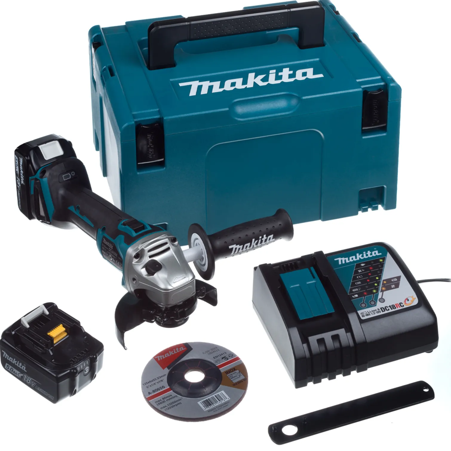 Szlifierka kątowa Makita DGA504RTJ