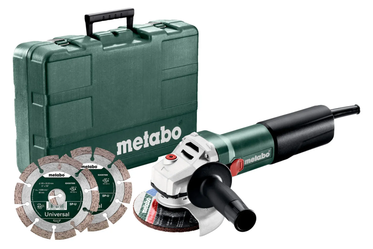 Szlifierka kątowa Metabo WQ 1100-125 Set