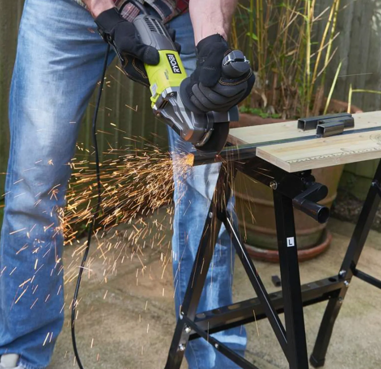 Szlifierka kątowa 800W Ryobi RAG800-125G
