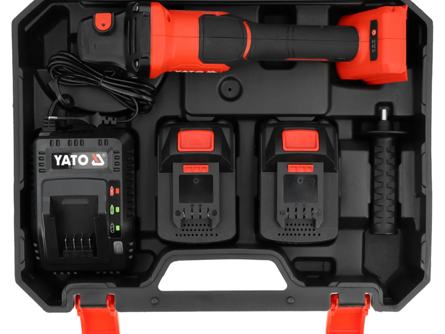 Szlifierka kątowa Yato YT-828255 2x4.0Ah
