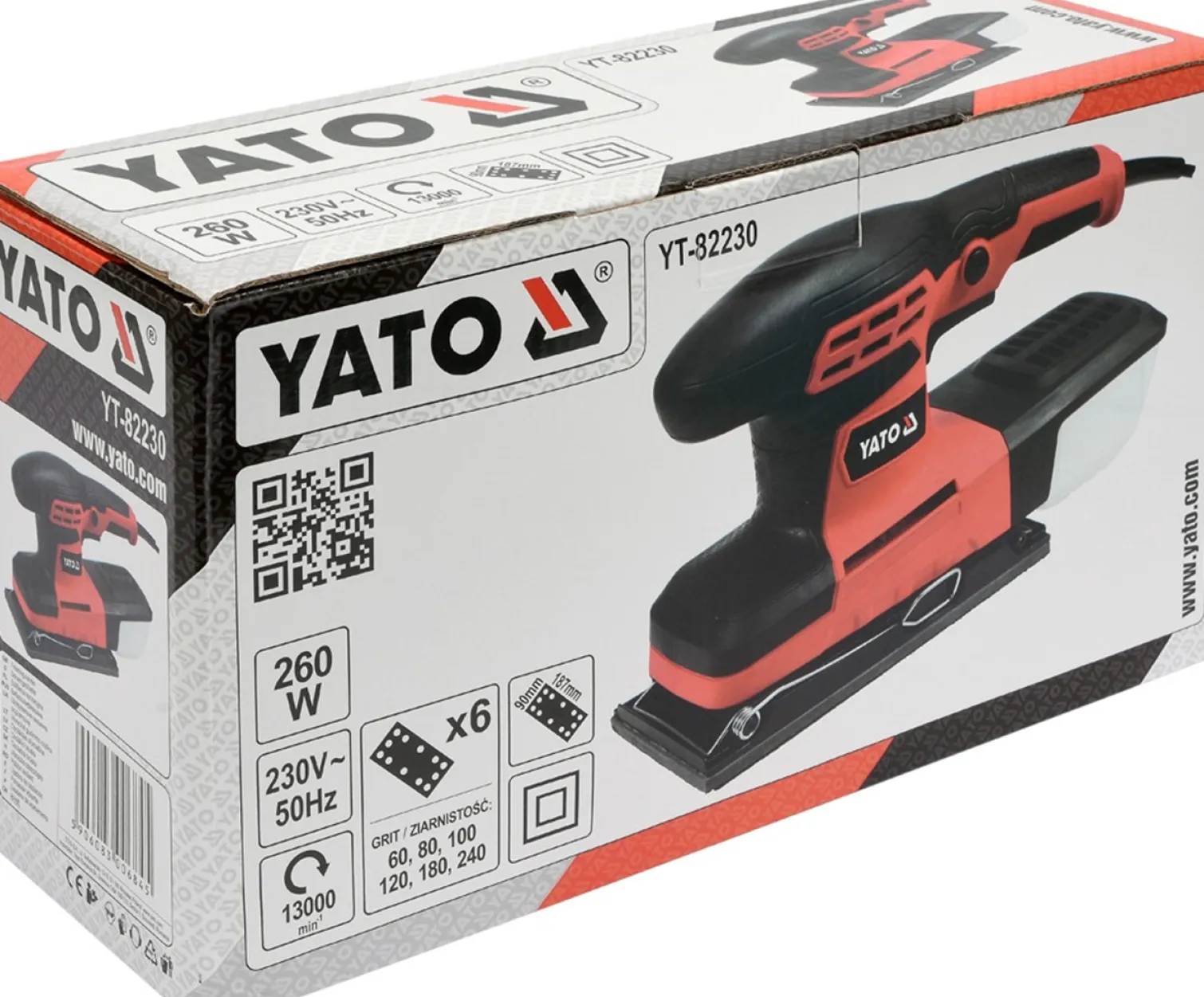 Szlifierka oscylacyjna Yato YT-82230