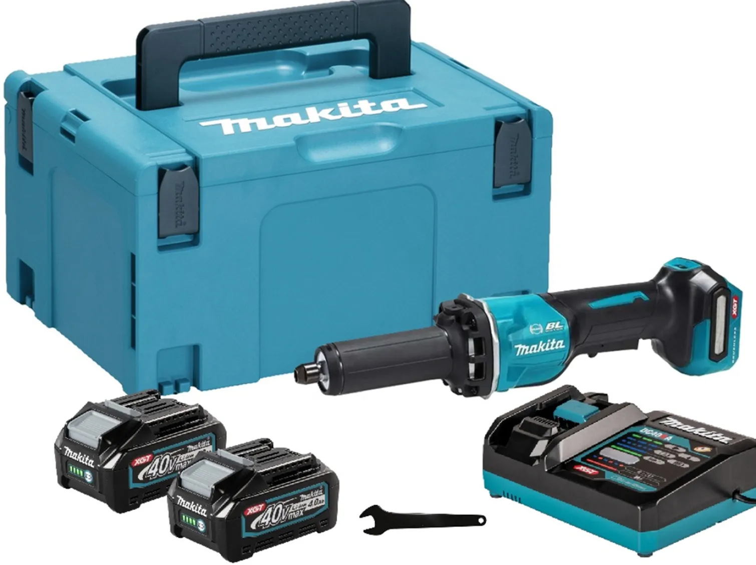 Szlifierka prosta Makita XGT GD002GM201 2x4.0Ah