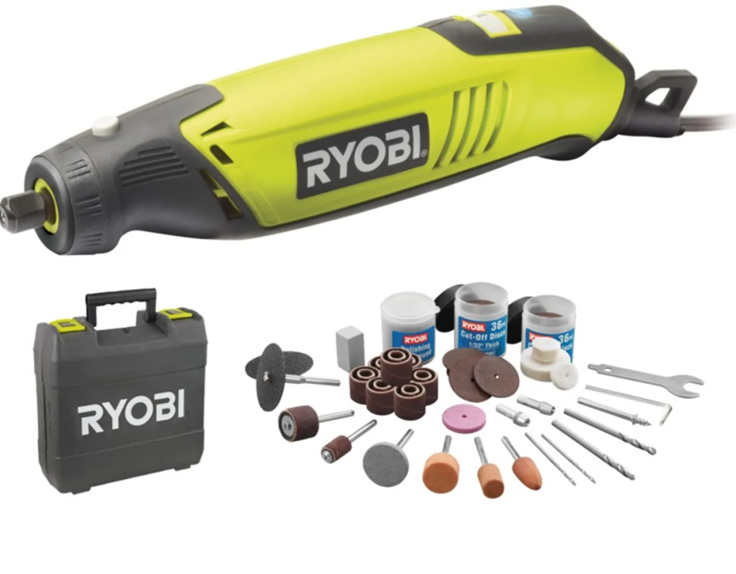 Szlifierka prosta z osprzętem Ryobi EHT150V