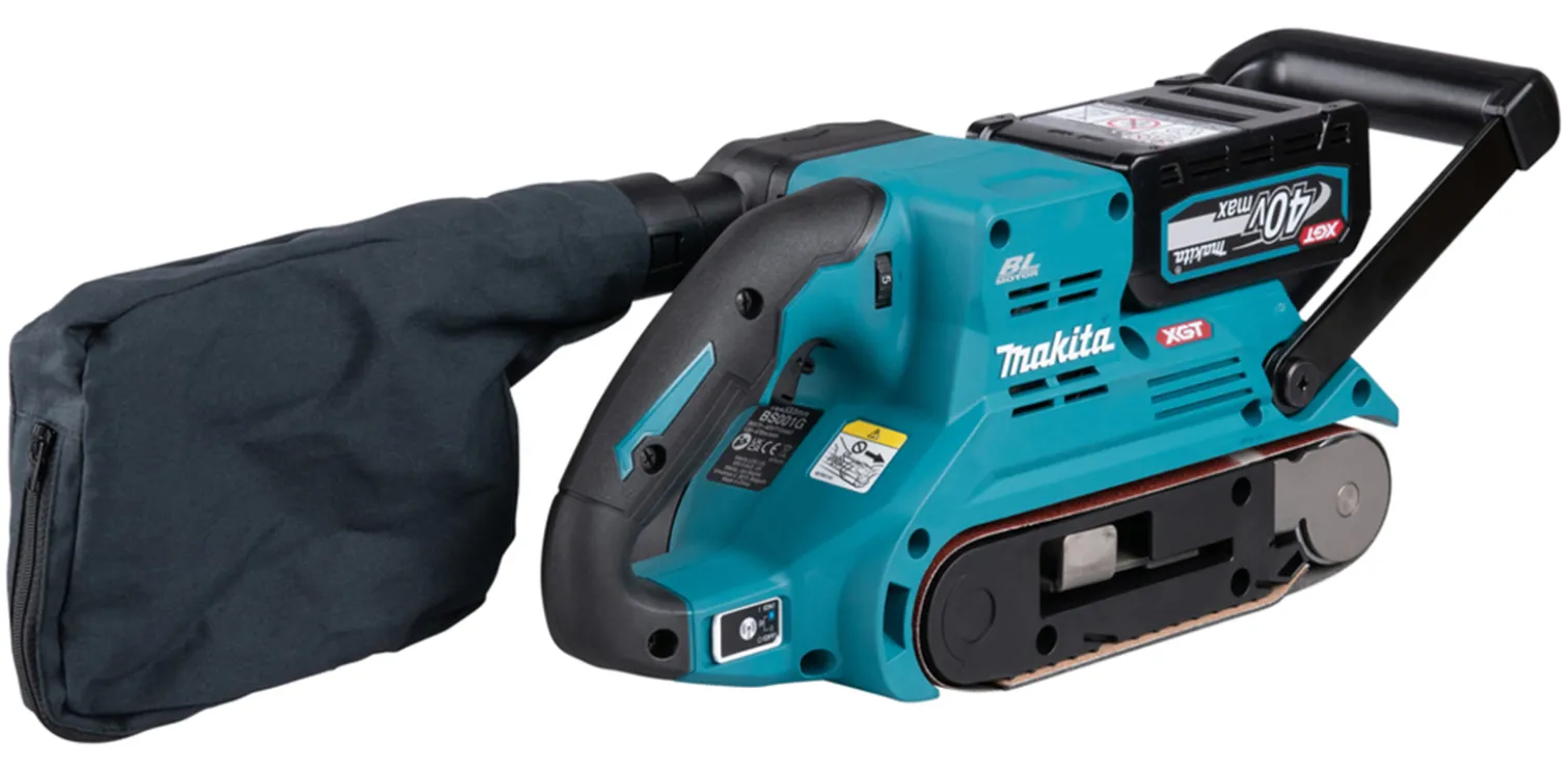 Szlifierka taśmowa Makita XGT BS001GM201 2x4.0Ah